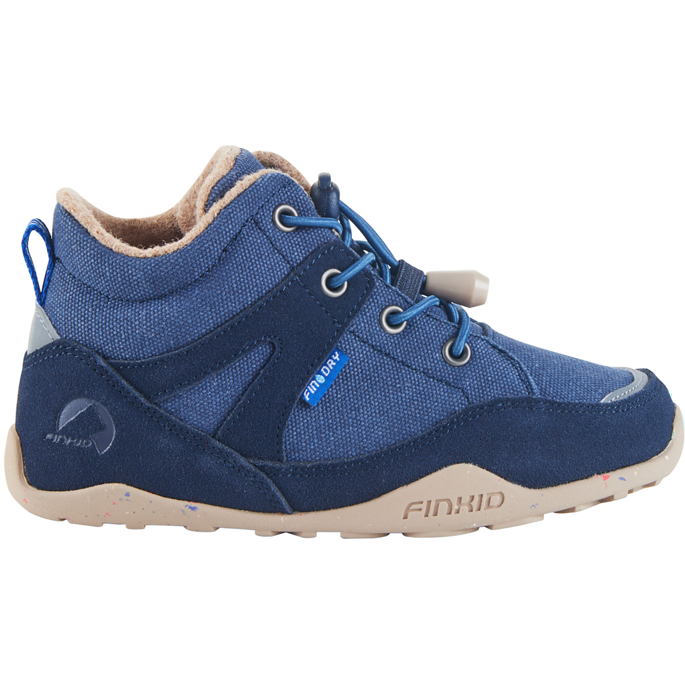 Finkid Nilkka Kinder Barfußschuhe blau Größe 23 Lifestyle