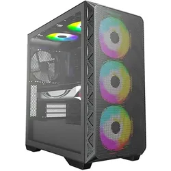 Montech AIR 903 MAX B (ATX, mATX, Mini-ATX), PC Gehäuse, Schwarz