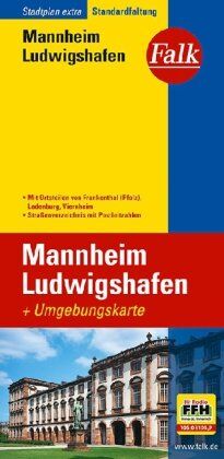 Falk Stadtplan Extra Standardfaltung Mannheim / Ludwigshafen - Preis vom 10.10.2026 11:48:34 h