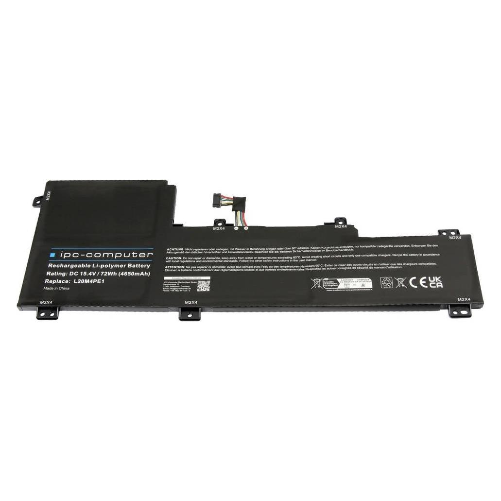 IPC Akku 72Wh für Yoga Slim 7-15IMH05 (4650 mAh) (CS-LVP516NB (Replace))