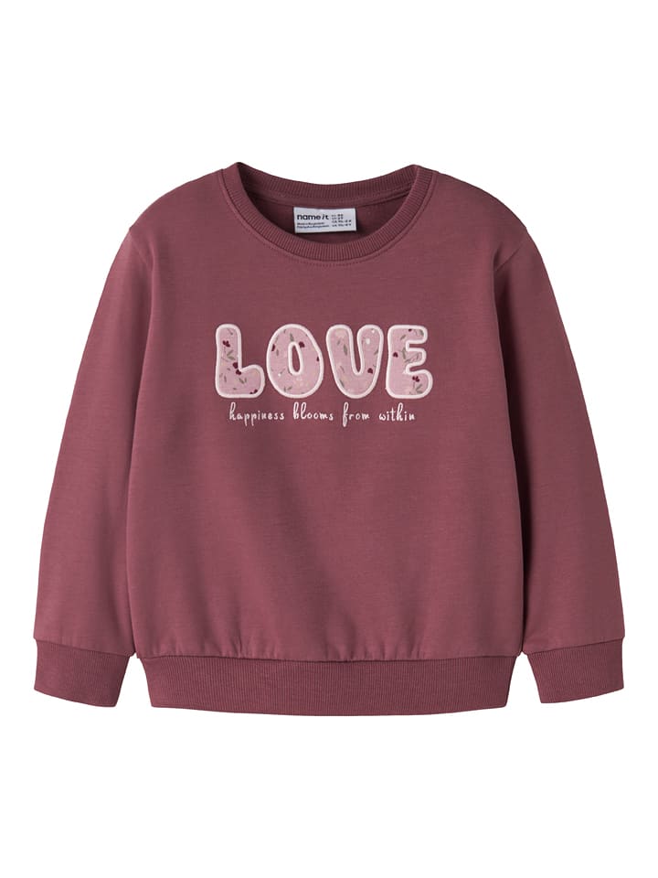 name it Sweatshirt "Oclove" in Rot - 110