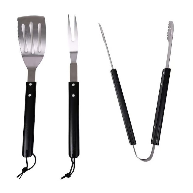 Sagaform Fredde BBQ grillset 3-delig Zwart