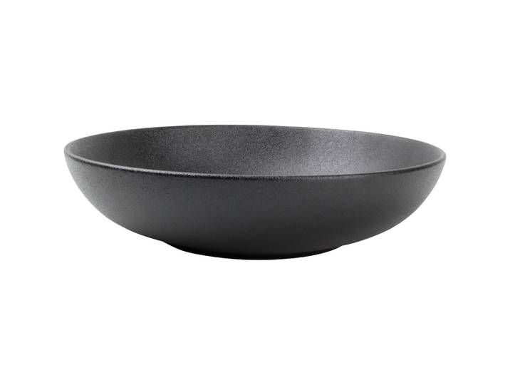 Pastateller Black Dusk Schwarz Porzellan 25 cm