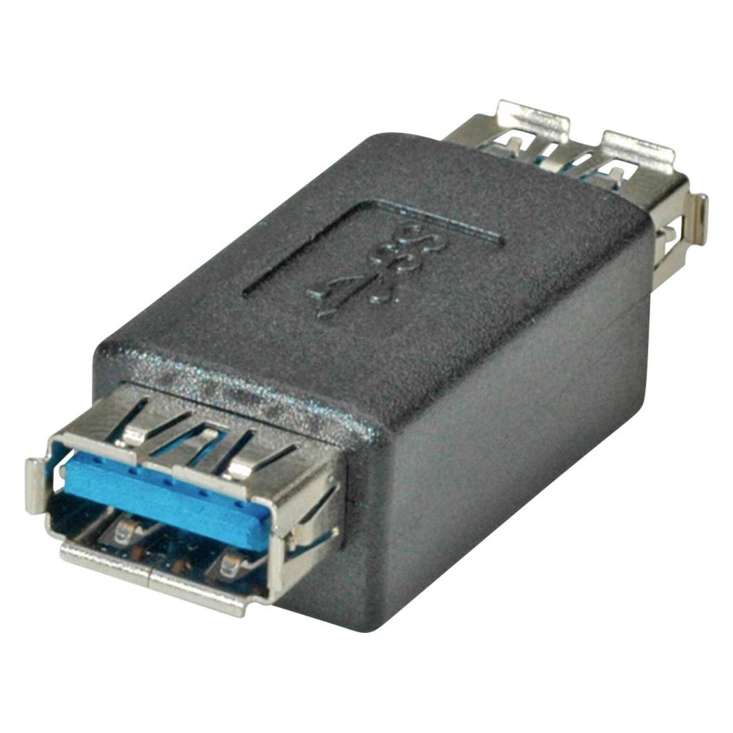 Roline USB 3.0 Gender Changer, Typ A BU/BU (USB-A) (12.03.2991)