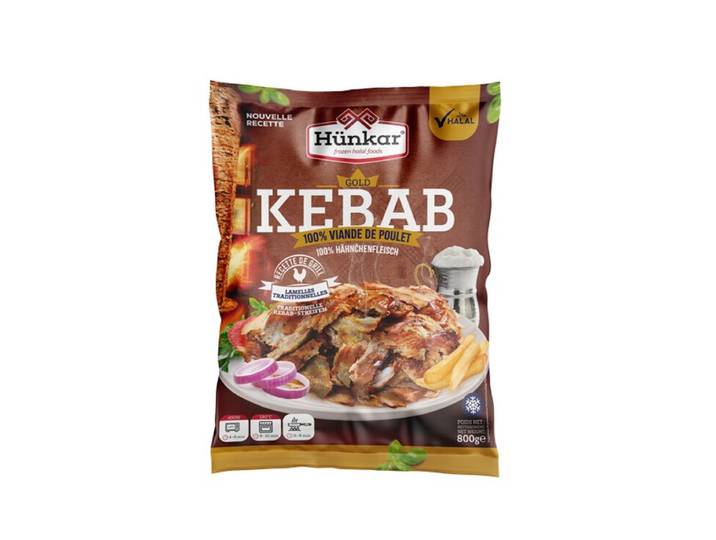 HÜNKAR Kebab Gold poulet halal - 800 g