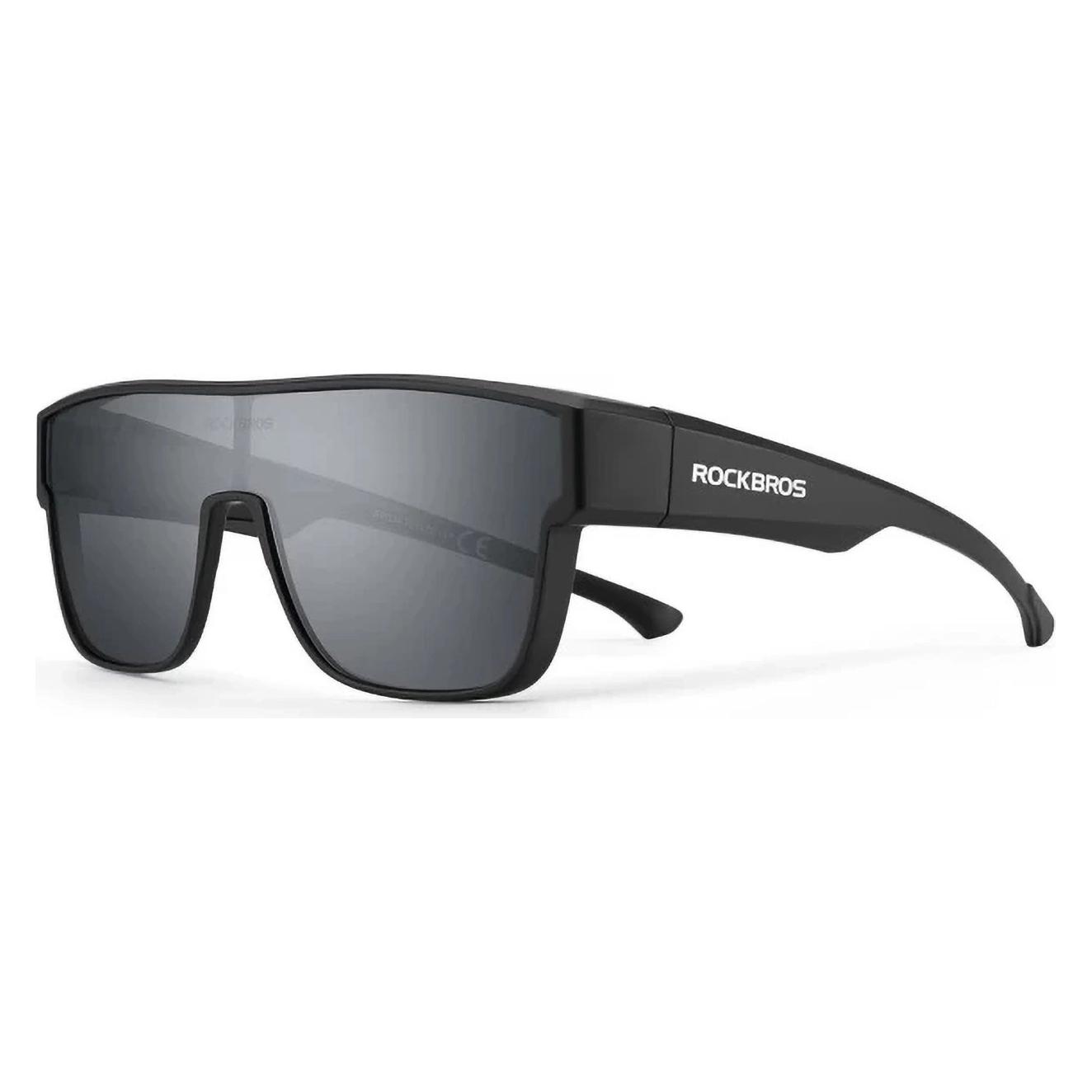 Rockbros SP304 polarisierende Fahrradbrille - Grau (Schwarz, Grau) (1701423730)