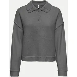 Langarmshirt Haze Grau S