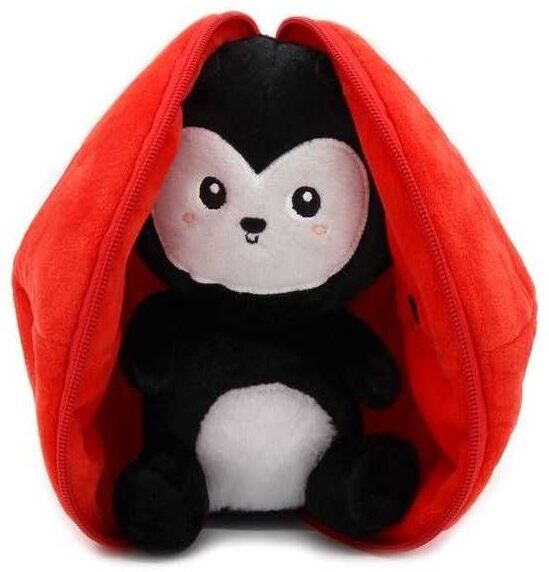 Les Déglingos Peluche Flipetz collection Veggie : Tomate et Comet la coccinelle