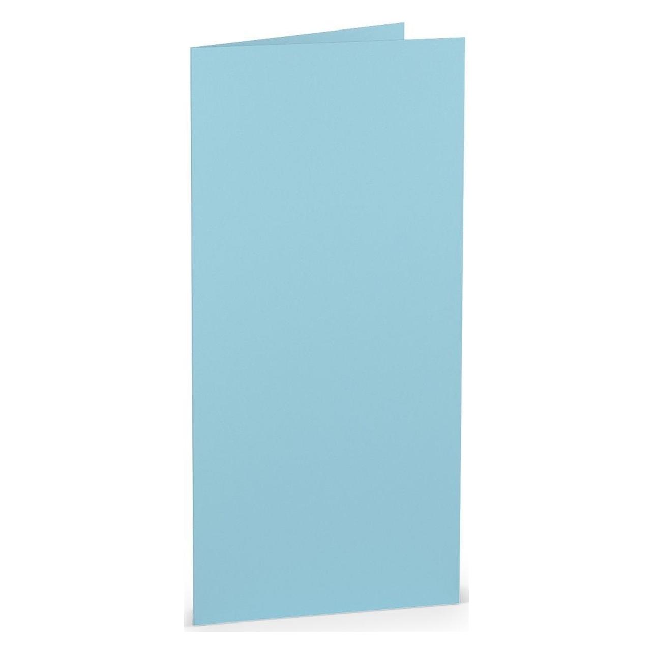 Rössler Coloretti Karten DIN lang Himmelblau im 5er Pack zum Selbstgestalten (5 Stk.) (220703517)