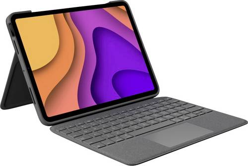 Logitech Folio Touch Tablet-Tastatur mit Hülle Passend für Marke (Tablet): Apple iPad Air (4. Generation), iPad Air (5. Generation) Apple iOS