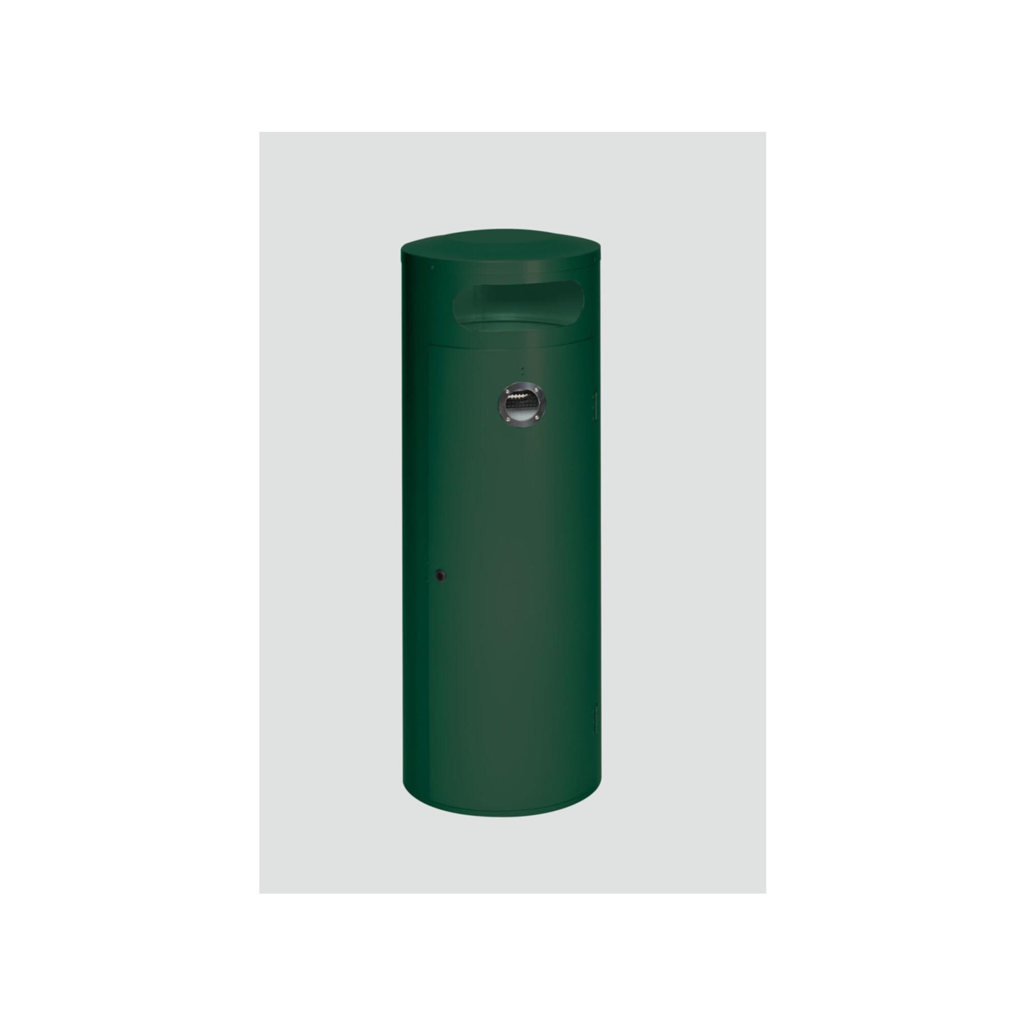 VAR Abfallsammler/Ascher KS 90 moosgrün 90 l (28442)