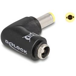 Delock Seriell Adapter [1x DC-Stecker 5.5 mm - 1x DC-Buchse 5.5 mm] Schwarz 80795