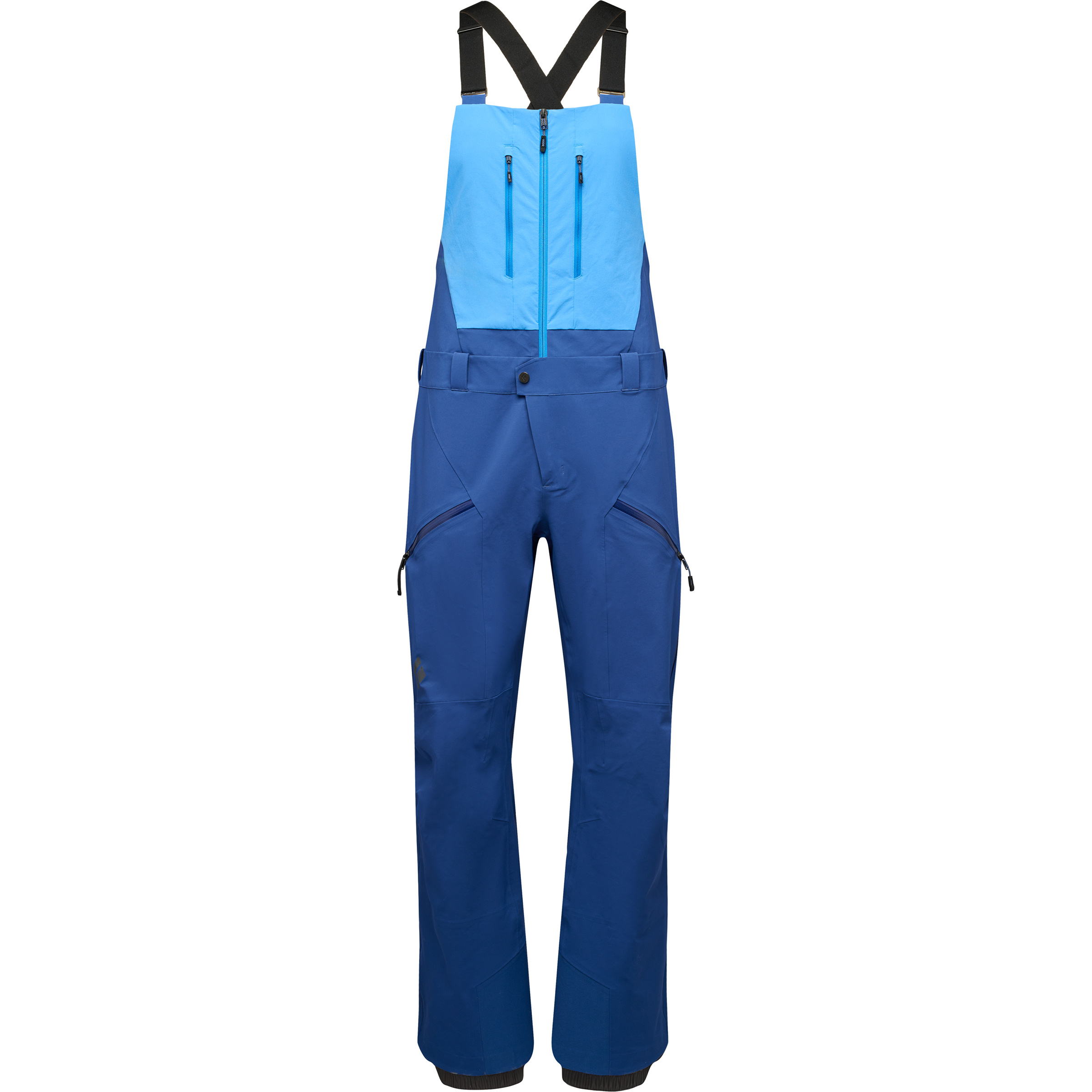 Black Diamond Recon Stretch Bibs Hose Herren Skihose blau Größe XL Trekking Winddicht Wasserabweisend