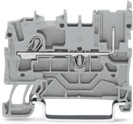 WAGO GmbH& Co. KG Bornier de base 1 broche, gris 2022-1201 (2700780)