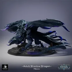 ResinMinis: Figur des Monats - Shadow Dragon – Adult (75mm base)