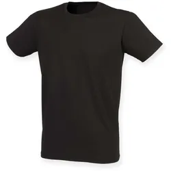 SF Men Herren Feel Good Stretch T T-Shirt SF121 black XXL