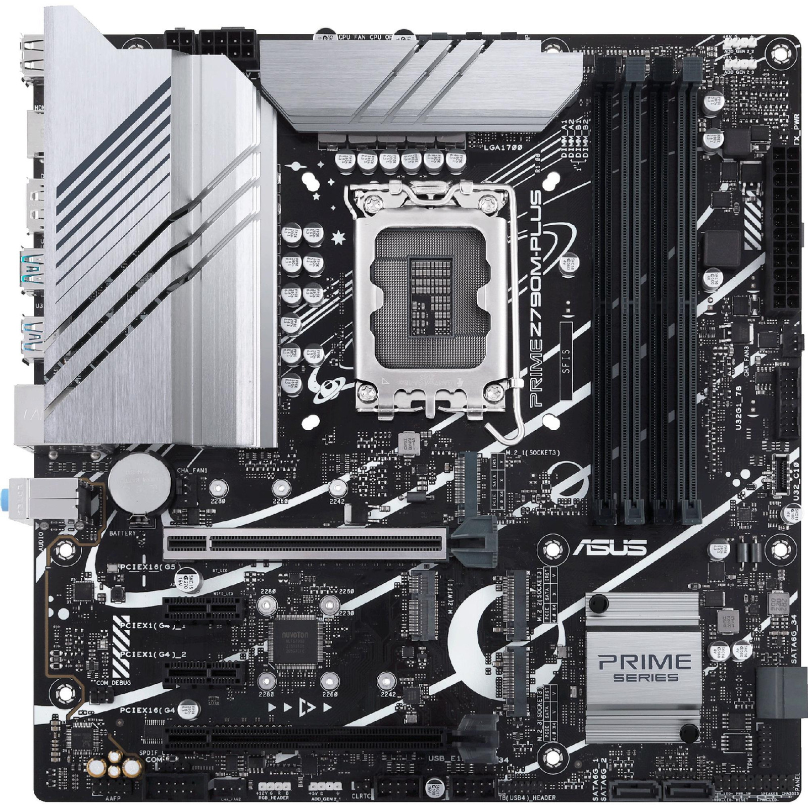 ASUS PRIME Z790M-PLUS Motherboard - Intel Z790 LGA 1700 micro ATX