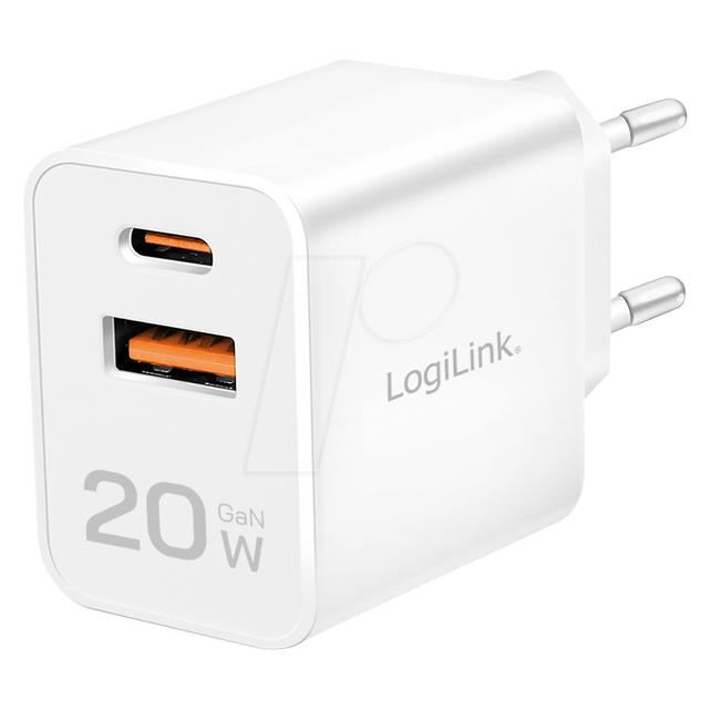 LogiLink Prüfen (20 W, 2 Ports) (PA0369)