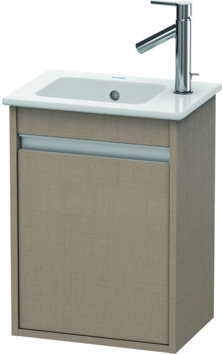 Duravit Ketho Waschtisch-Unterschrank KT6417L7575 40x28,5x55cm, wandhängend, Tür links, leinen
