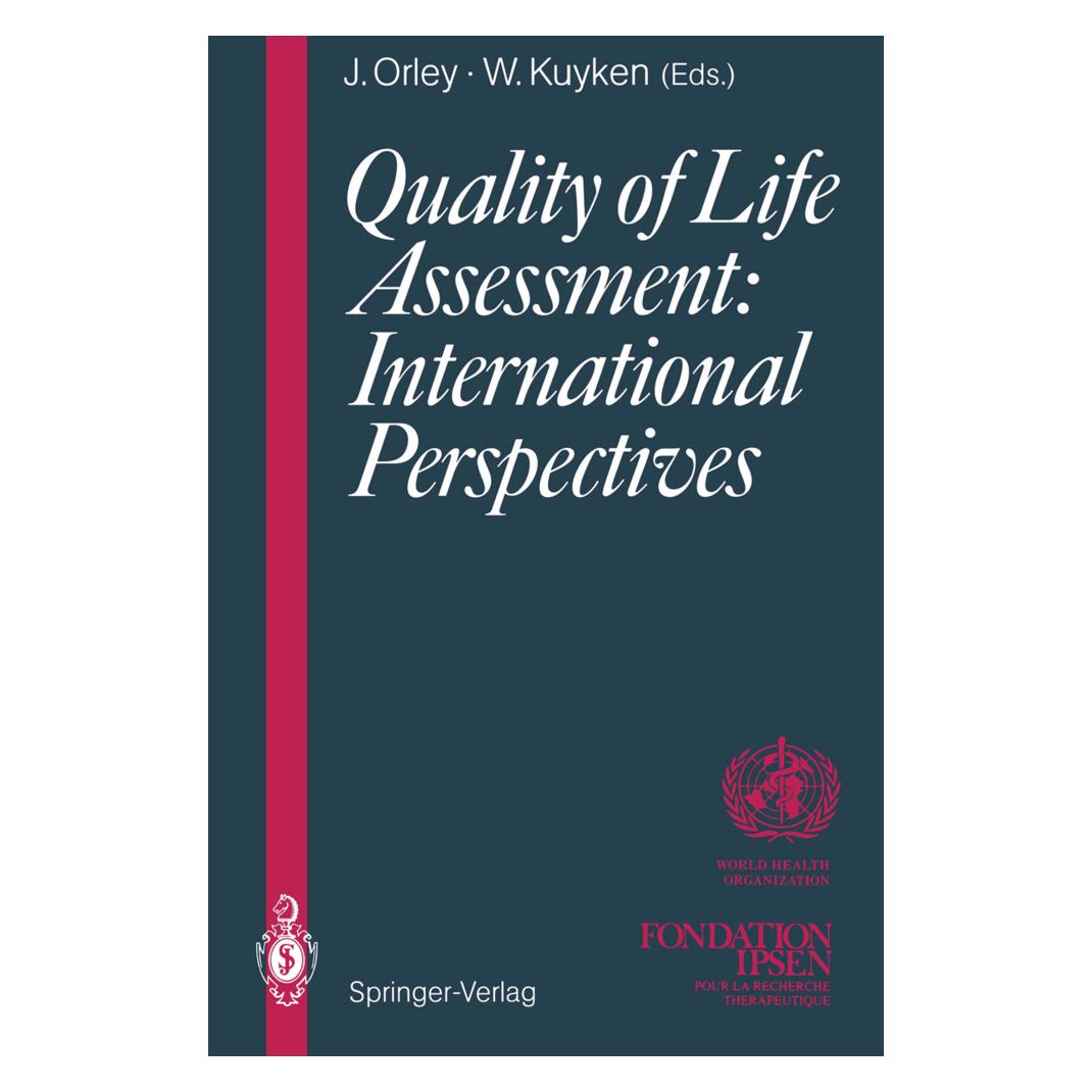 Springer Quality of Life Assessment: International Perspectives (Englisch, Softcover, John Orley, Willem Kuyken) (55506657)