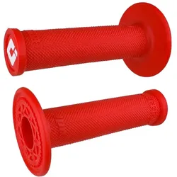 Odi Grips, Motorrad Zubehör, ODI Offroad-Griffe, Ruffian No-Waffle Motocross-Griffe, Rot