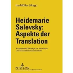 Heidemarie Salevsky: Aspekte der Translation, Fachbücher