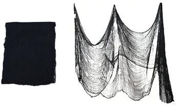 Uplift Essentials Halloween Bloody Gauze Decoration black