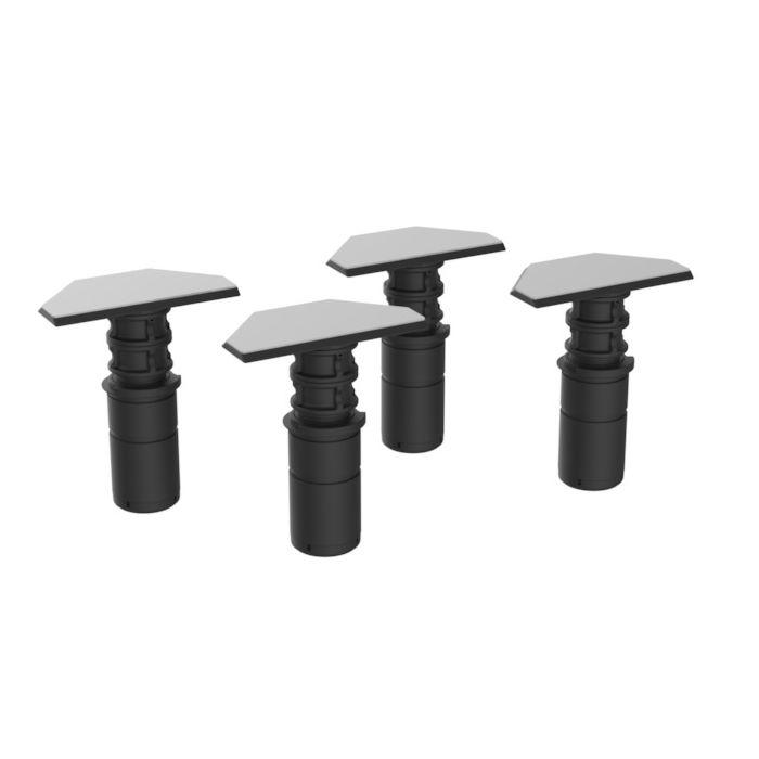 Bette BetteLevel Montagefuß B57-0420 kleiner/gleich 1000mm, für Duschwanne und Duschfläche