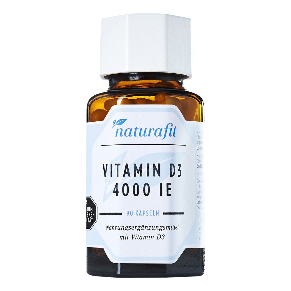 NaturaFit GmbH Naturafit Vitamin D3 4.000 I.e. Kapseln 10994007