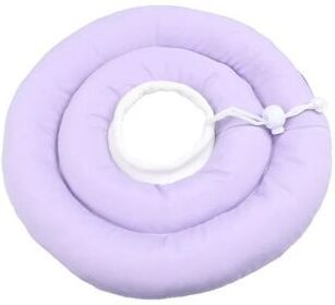 Uplift Essentials Soft Waterproof Pet Elizabethan Recovery Collar purple l
