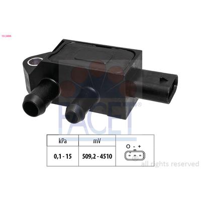 FACET Sensor, Abgasdruck 10.3406 für ALFA ROMEO