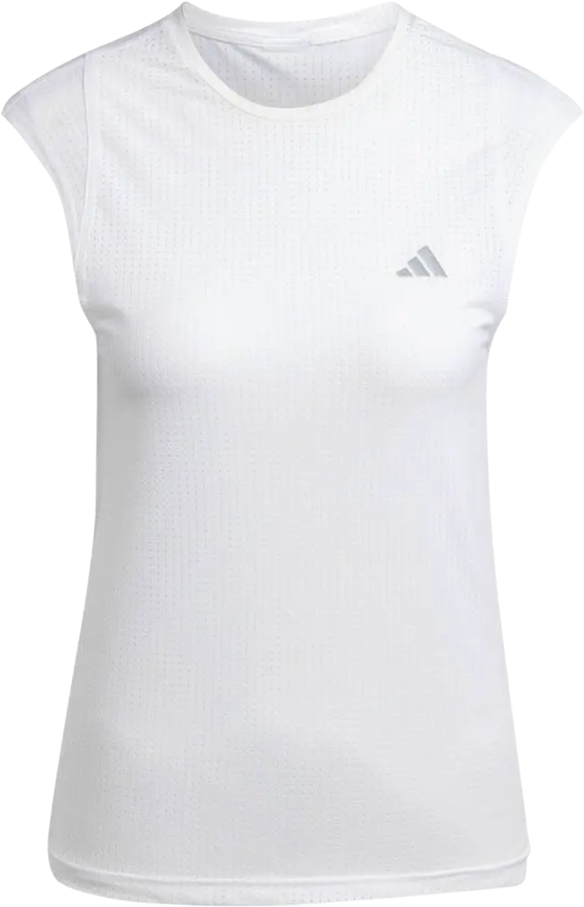 Adidas Fast Laufshirt Damen Weiß Gr. L