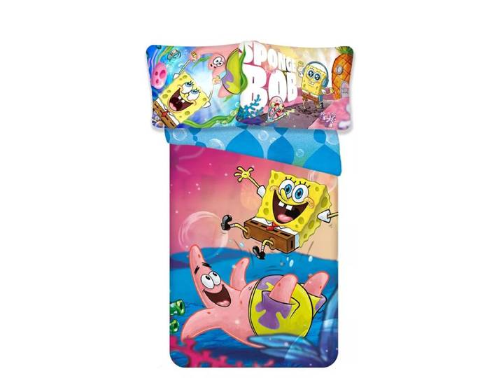SpongeBob Dekbedovertrek Spongebob & Patrick 140 x 200 cm