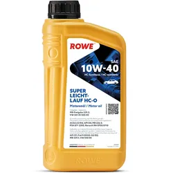ROWE HIGHTEC SUPER LEICHTLAUF HC-O SAE 10W-40 Motorenöl 1 Liter