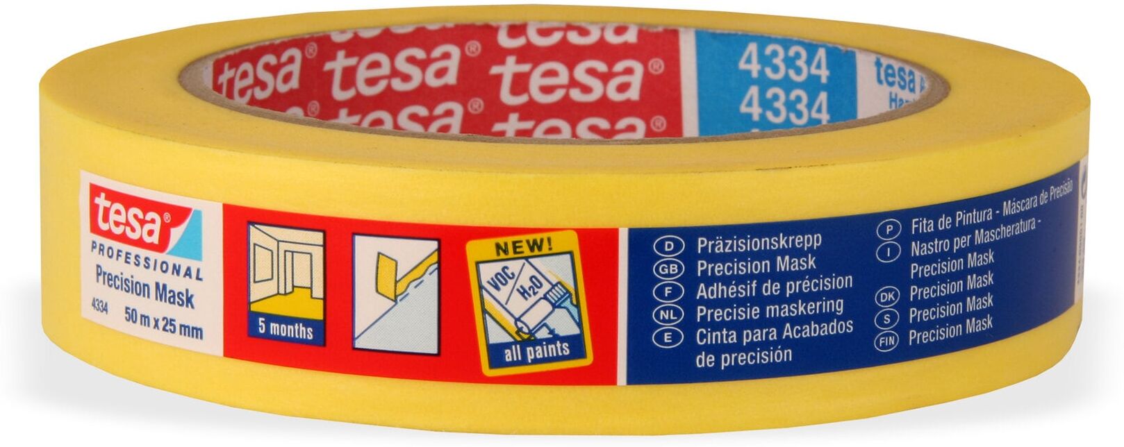 Tesa Maskeringstejp, precision