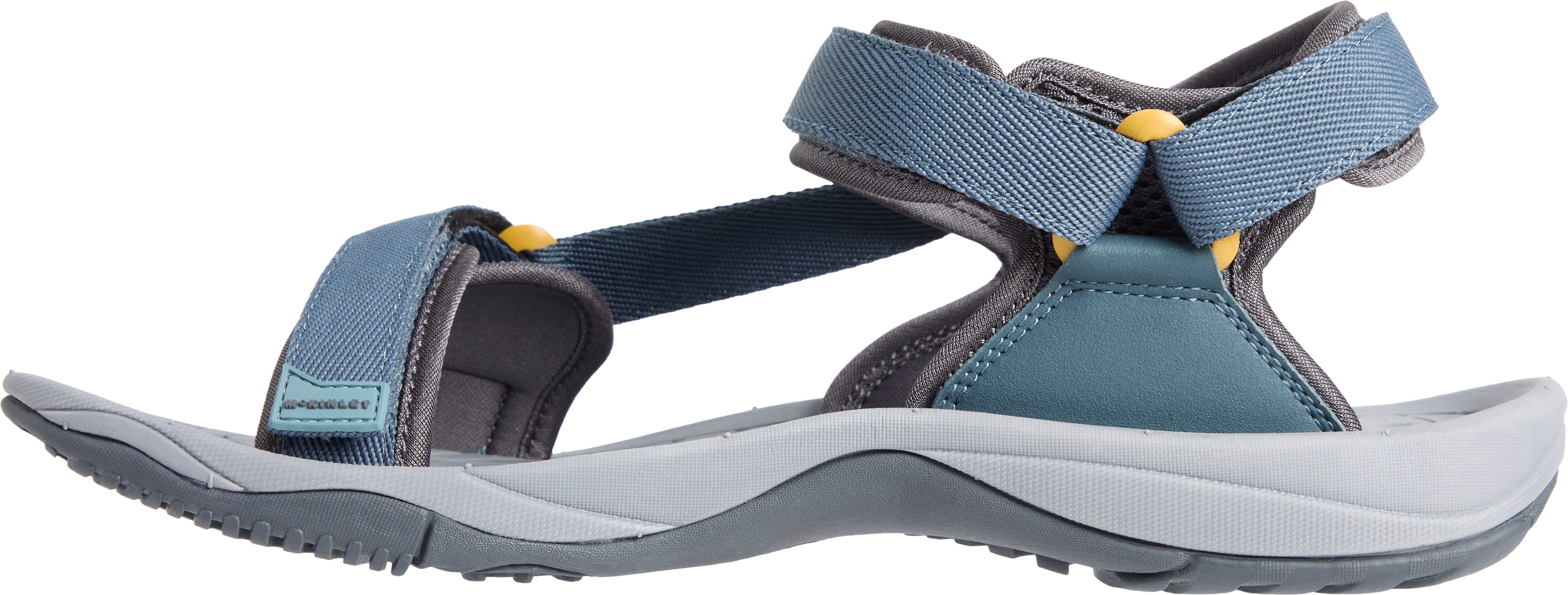Outdoorsandale MCKINLEY "Mojave", Herren, Gr. 45, blau (blau petrol), Synthetik, Textil, Schuhe Outdoorsandale, wasserdicht