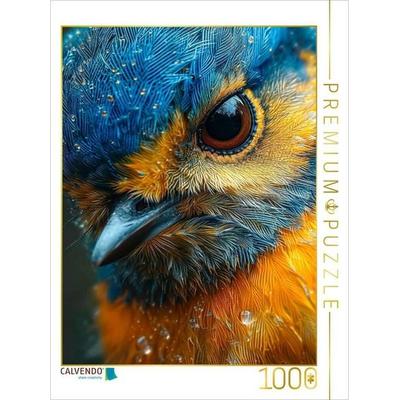 CALVENDO Puzzle Blaumeise | 1000 Teile Lege-Größe 64x48cm Foto-Puzzle für glückliche Stunden, Sonstige von , Calvendo Puzzle