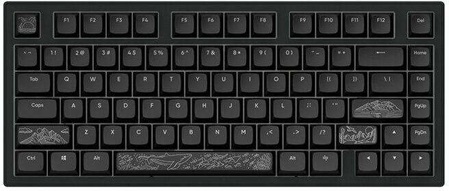 TECLADO GAMING DARKPROJECT NOSTRA 81 US BK