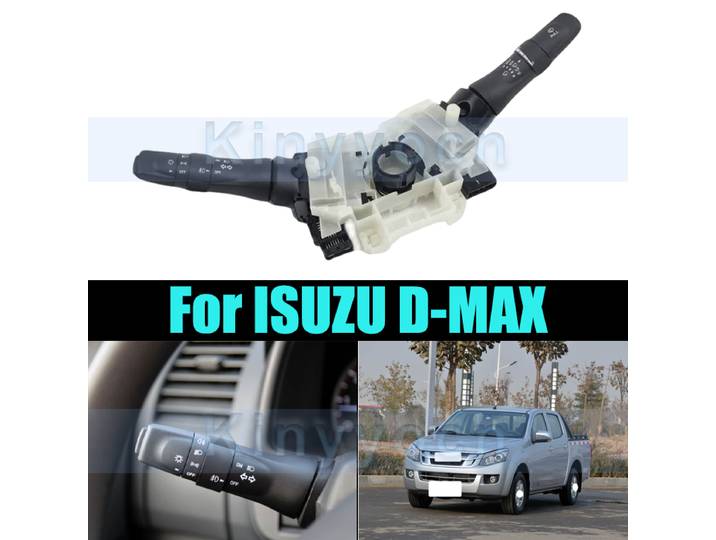Interrupteur de commande de phare clignotant pour ISUZU D-MAX, interrupteur de tige d'essuie-glace, bouton combiné, interrupteur de réglage
