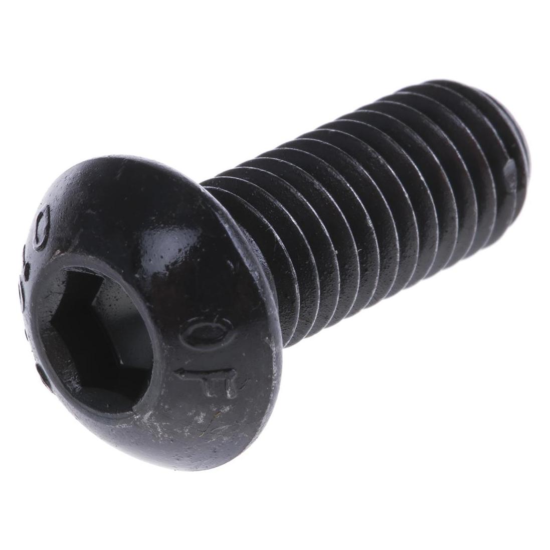 RS PRO Schrauben Linsenkopf Innensechskant M8x20mm (50 Schrauben pro Stück) (281350)