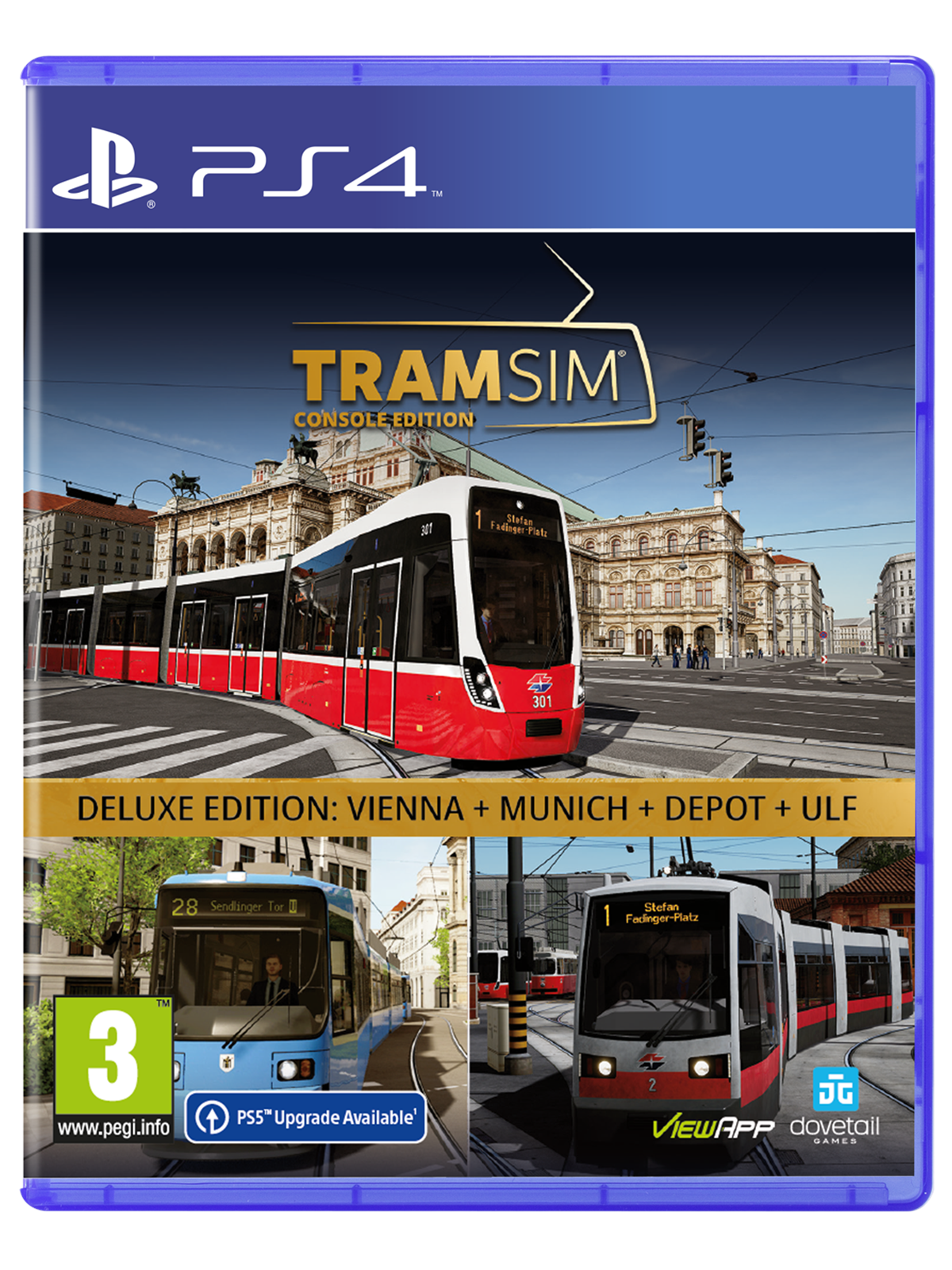 Tram Sim - Console Edition (Deluxe Edition) - Sony PlayStation 4 - Simulator - PEGI 3