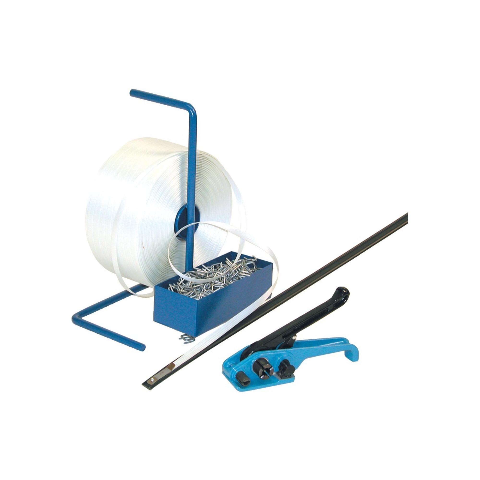 Umreif.Komplettsystem Polyesterband 25mm verl. ; Banholzer & Wenz (4030198170601)