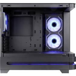 Thermaltake Arcus 190 TG ARGB Micro-Tower PC-Gehäuse Schwarz Seitenfenster, Integrierte Beleuchtung CA-11S-00S1WN-00