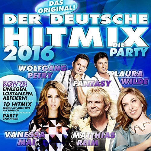 Various - Der Deutsche Hitmix-die Party 2016 - Preis vom 17.10.2026 19:25:27 h