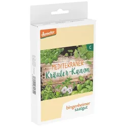 Bingenheimer Saatgut Mediteraner Kräuter-Kanon, 5-Sorten demeter
