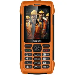 Evolveo StrongPhone H1 orange / 2,8" / Dual-SIM / IP68 (2.80", 2 Mpx), Tastenhandy, Orange