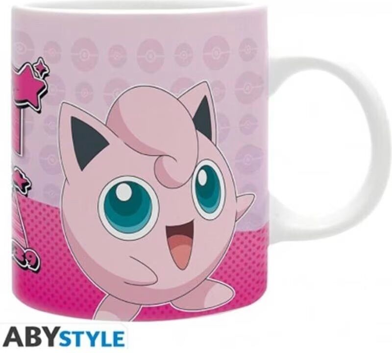 Abystyle Taza Pokémon Jigglypuff Comic Strip 320 Ml Talla Única Unisex
