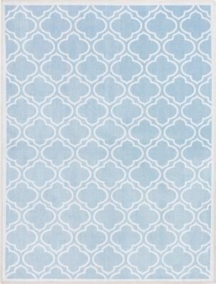 Well Woven Apollo Lattice Moroccan Machine Washable Area Rug