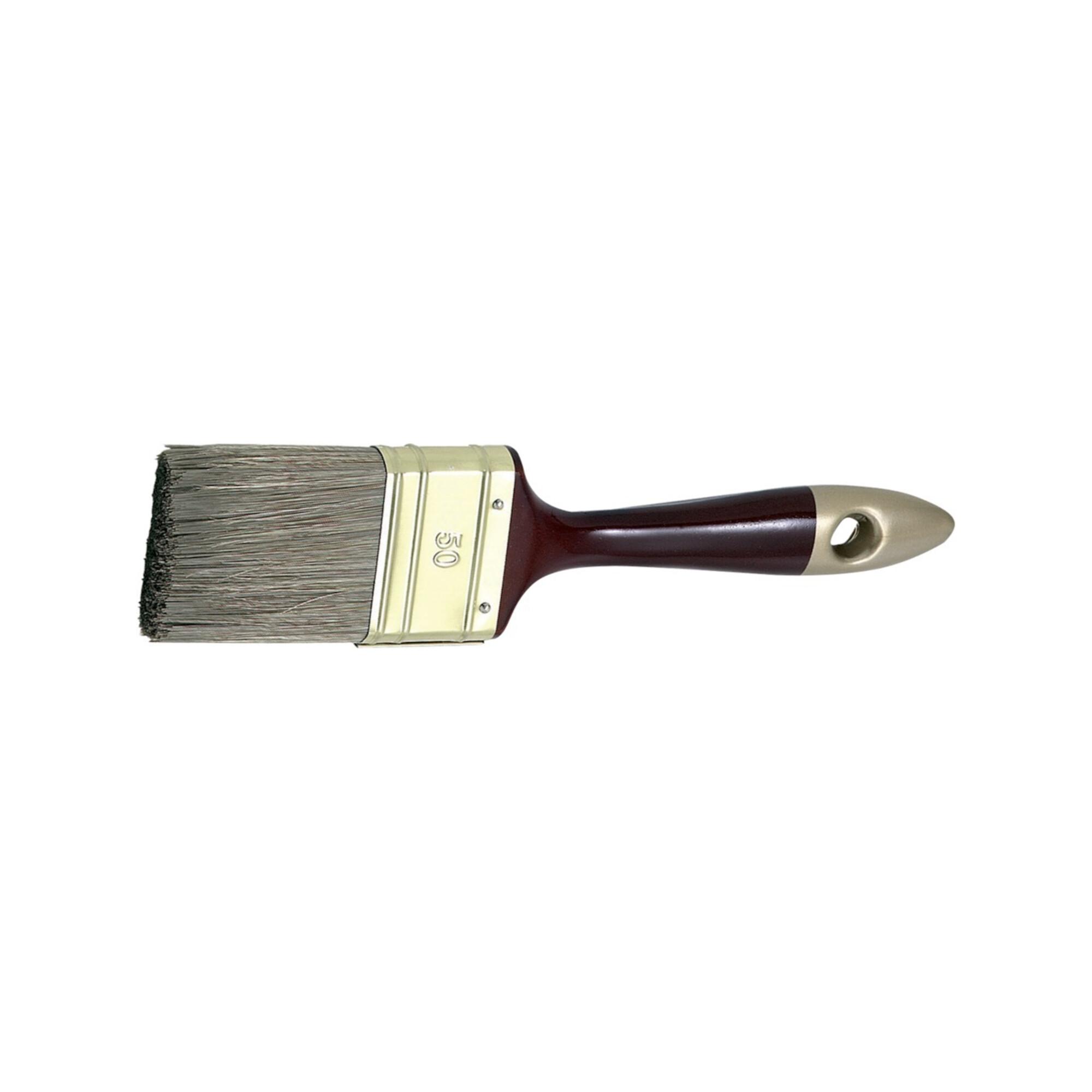 Nölle Lasurpinsel 3 Zoll 70mm dunkle Polymixborste MS Handwerker ; Industrial Quality Supplies (569 70)
