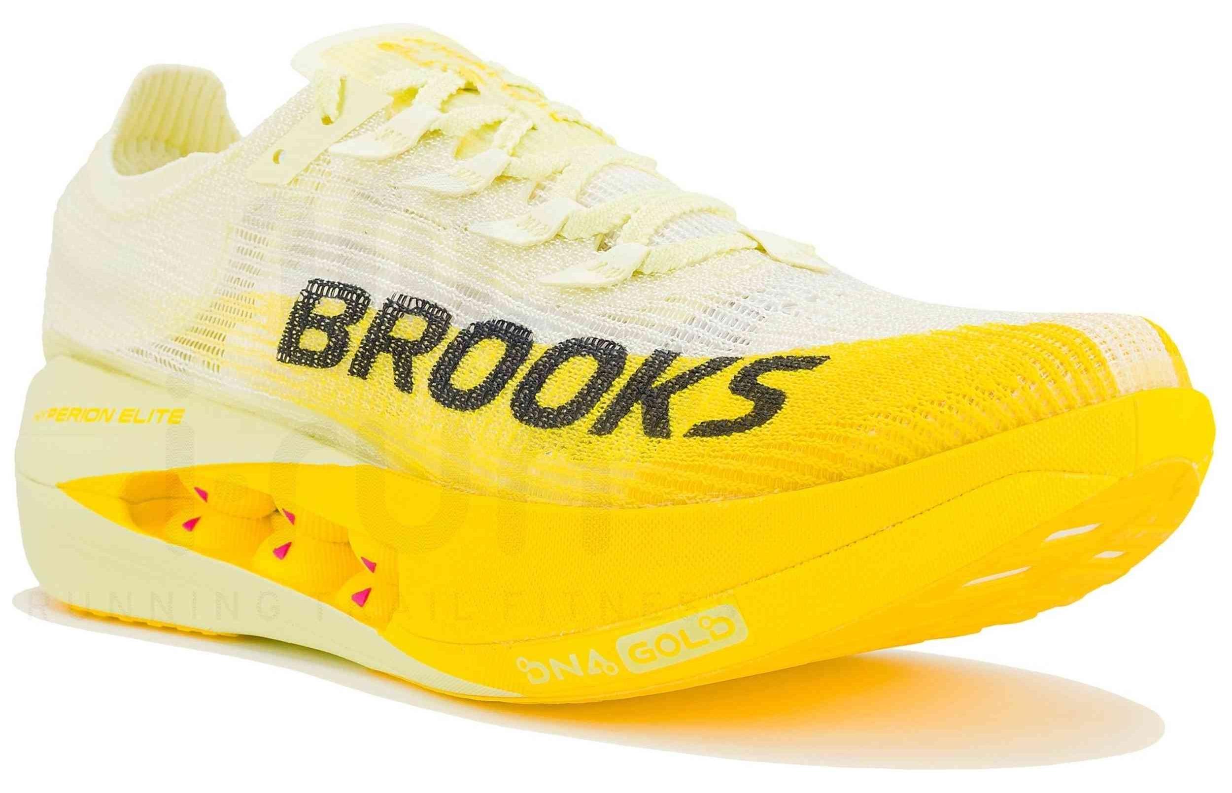 Laufschuhe Brooks Zapatillas Brooks Hyperion Elite 5 Medium amarillo für Unisex